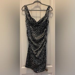 Sophia Christina dress, made in the USA. Beautiful but sexy fitting Size 8